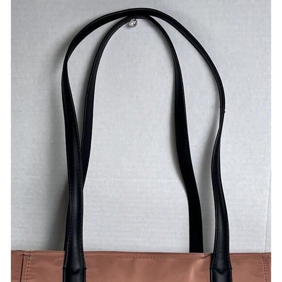 Steve Madden Large Quilted Tote Bag Purse Logo Pink Blush & Accessory Bag - Picture 6 of 16